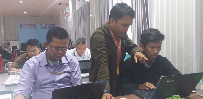 Laksanakan Peninjauan Resntra, Renop dan Penguatan Pengelolaan Website serta e-laerning 10 Prodi di Lingkungan FKIP UNIMUDA Sorong